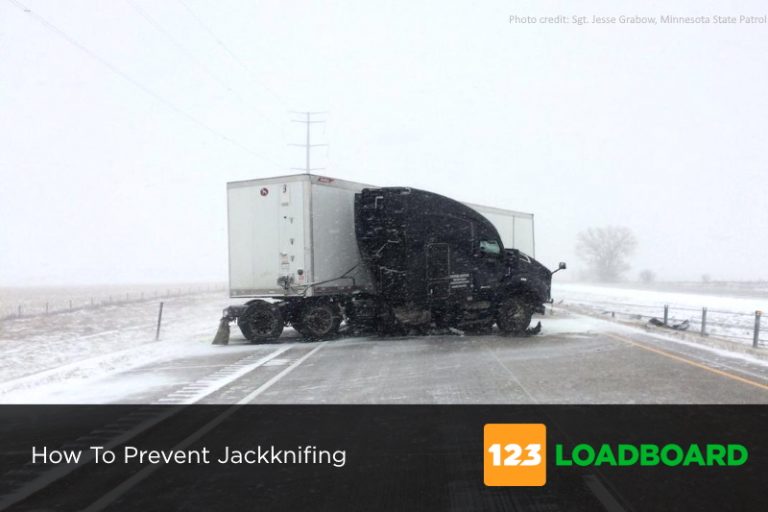 How To Prevent Jackknifing - 123Loadboard